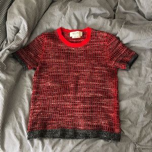 Marni Grid Knit Top